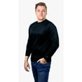 thumbnail image 2 of HeedFit Men's Moisture Wicking Quick Dry, Long Sleeve T-Shirt, S, Black, 2 of 4