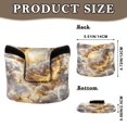 thumbnail image 2 of Haosy Golden Light in Clouds Golf Mallet Putter Cover Strong Magnetic Leather Golf Club Headcover Closure, 2 of 7