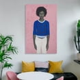 thumbnail image 6 of Amy Sherald-Light Is Easy to Love (2017) Wall Art Picture Painting Poster Canvas Print Posters Artworks Bedroom Living Room Decor 24x36inch(60x90cm), 6 of 6