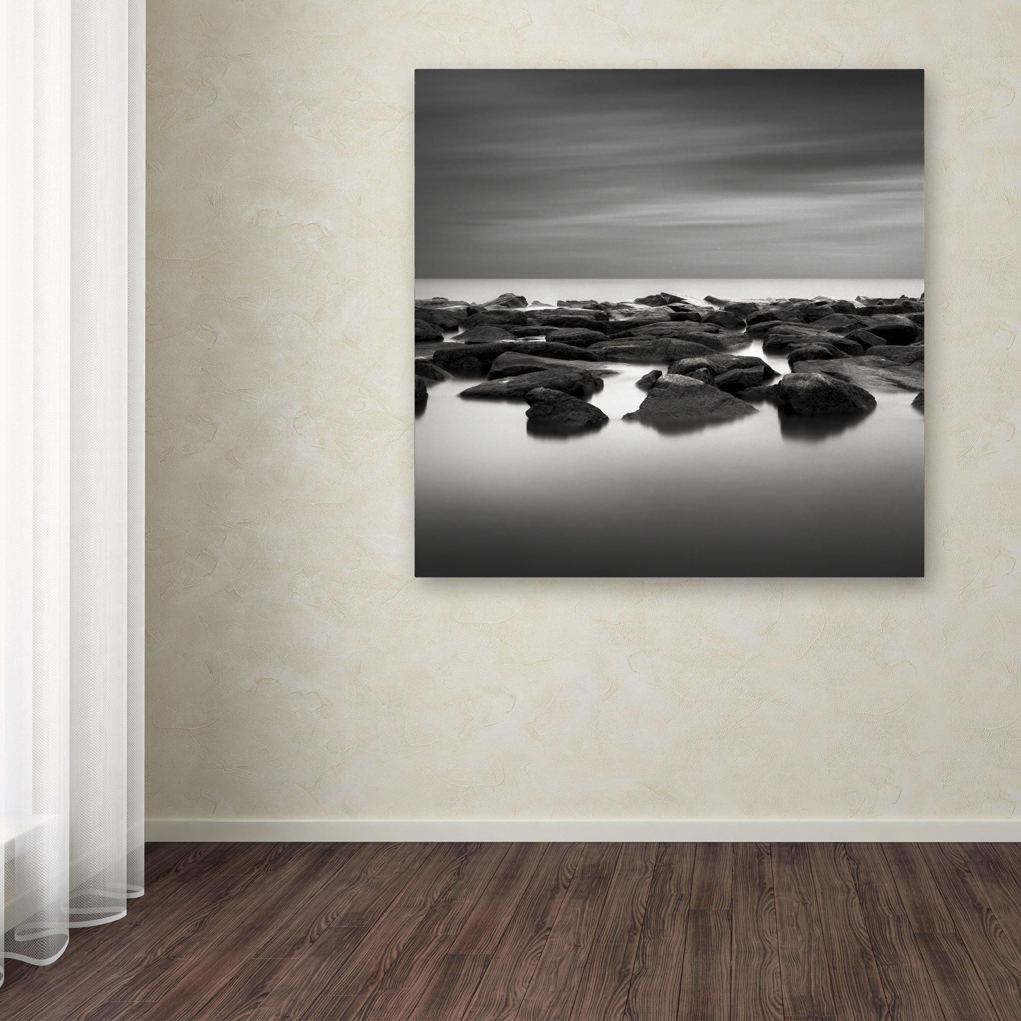 Trademark Fine Art "High Tide" Canvas Art by Dave MacVicar