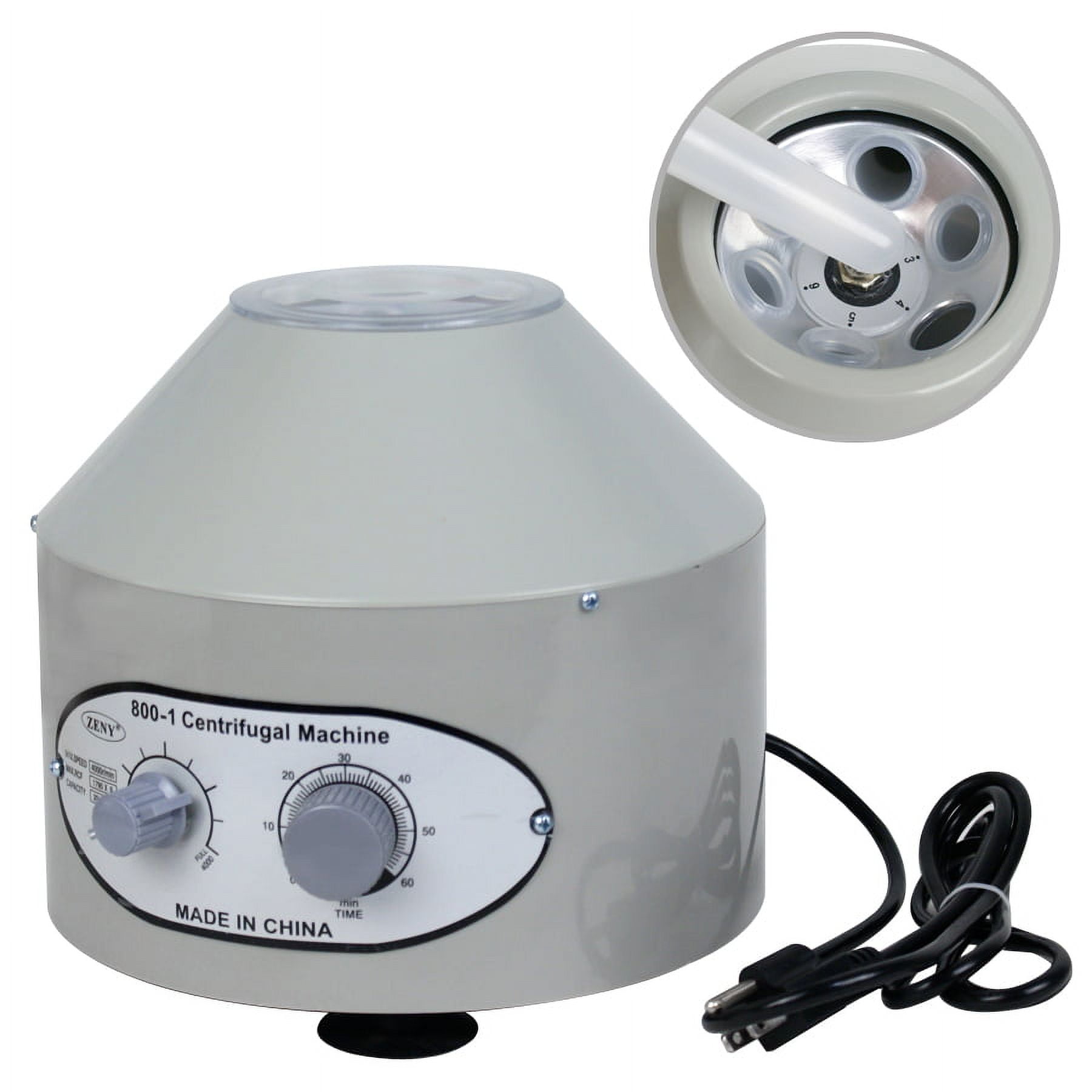 ZENY Plastic Electric Lab Laboratory Centrifuge Machine Lab Medical Practice