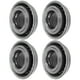 thumbnail image 2 of 4 rodamientos de repuesto para vástago de horquilla de silla de ruedas Para soporte de rueda delantera Mejoran la maniobrabilidad y la estabilidad Ideales para usuarios de sillas de ruedas Plateados, 2 of 7