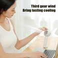 thumbnail image 4 of HEVIRGO Handheld Cooling Fan Handheld Fan Portable 270-Degree Rotation Multi-Directional Cooling Handheld Fan with 2000mAh Rechargeable Battery for Home Outdoor, 4 of 10