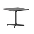 thumbnail image 4 of Whiteline Modern Living DT1679-GRY Table à Manger Pliante Carrée Extérieure Grise en Acier, 4 of 5