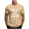 thumbnail image 2 of Tops para hombre, blusas y camisas de cuello redondo y manga corta para hombre, camisetas deportivas informales con estampados a la moda para hombre, blusas de cuello redondo y manga corta, blusas de, 2 of 5