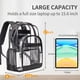 thumbnail image 2 of Mochila transparente aprobada por Wonarby Stadium para hombres y mujeres, 2 of 7