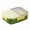 Green, variant on Eoozwa Bento Box, Lunch Box, 1250ML Bento Box Adult Lunch Box with 4 Compartment &Food Picks &Cake Cups, Lunch Box Containers for Adults, Leak-Proof, Microwave Dishwasher Freezer Safe