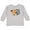 Athletic Heather, variant on Inktastic Halloween Hugs with Cute Vampire Cat Bat Boys or Girls Long Sleeve Toddler T-Shirt