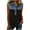 #001-Black, variant on Craaazy Women's Casual Loose Fit Sleeveless Shirts Turndown Collar Denim Patchwork Button Down Blouse Summer Tops for Daily Wear Gift