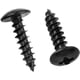 thumbnail image 1 of Tornillos autorroscantes para madera - Tornillos de acero al carbono M5-25 mm Tornillos de cabeza cruzada Tornillos de cabeza redonda Tornillos de cabeza en forma de hongo Negro, 1 of 5