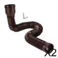 thumbnail image 1 of Extensor de bajante,Extensión de bajante universal para canaletas de lluvia,Extensor de bajante para drenaje de agua de lluvia,Tubo de extensión de desagüe de bajante flexible,Tubo de, 1 of 8
