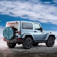 thumbnail image 2 of Haiem Spare Tire Cover , Wheel Cover with Cozy Winter Socks Pattern printed, Camper Spare Tire Cover Fit for Jeep Wrangler Rv SUV Truck Travel Trailer-17 inch, 2 of 8