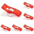 thumbnail image 1 of Sewing Clips, 10 Pcs Premium Quilting Clips, Versatile Craft Clips for Quilting, Fabric, Binding, Crocheting, Kniting etc,Red*10, 1 of 9