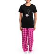 thumbnail image 4 of CafePress - Cute Elephant Pajamas - Women's Short Sleeve Print T-Shirt and Pants Dark Cotton Pajama Set, 4 of 7