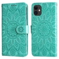 thumbnail image 4 of Funda tipo cartera GANGXUN para iPhone 11 Pro , diseño girasol, cuero PU, soporte, cierre magnético, tarjetero, 4 of 5