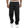 thumbnail image 2 of Product Classification Pants for Men - Cargo Trousers with Utility Pockets for Everyday Work and Training Durable Straight-leg Overalls Style for Men, 2 of 4
