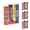 White-4 Pack, variant on Kitchen Wrap Organizer - Hold Up To 4 Plastic Foil Paper Wax Cabinet Door Wall Rack Basket Sandwich Freezer Food Bag Storage Laundry Supplies Coated Metal