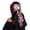 #02, variant on Large Square Headscarf 90x90cm Hair Bandanas Neck Scarves Stylish Soft Artificial Silk for Sleep Beach Daily Wear Parties Decoration