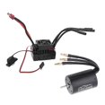thumbnail image 1 of ESC A Prueba De Agua, Motor Sin Escobillas RC, 60A ESC Adultos Al Aire Libre Para /10 RC Car Kids ANGGREK 3900KV, 1 of 8