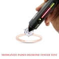thumbnail image 7 of 1 1/2 ct. t.w 7.5MM Round Cut Lab Created Moissanite Diamond Solitaire Engagement Ring For Women In 10K Solid Rose Gold (G-H Color, VVS1 Clarity, 1.50 Cttw)-4.5, 7 of 7