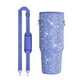 thumbnail image 1 of Clearance, 40oz Diamond Inlaid Hot Diamond Cup Cover, Suitable For Water Bottle Handle Cup Cover, With Adjustable Strap For Cup Accessories, 1 of 2