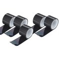 thumbnail image 1 of 5pcs 3D Carbon Fiber Stickers Car Paste Protector Strip Auto Door Side Anti Scratch Tape Waterproof Protection Film, 1 of 5