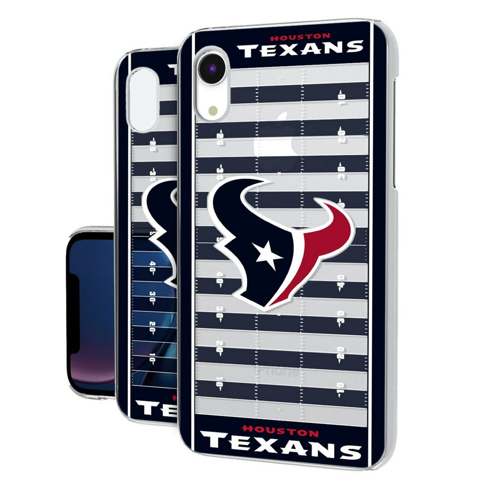 Houston Texans iPhone Clear Field Design Case