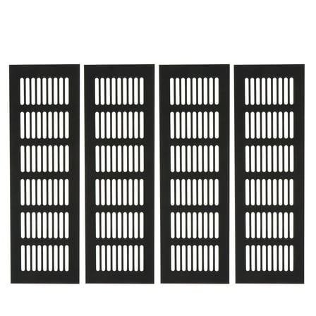 NICEXMAS Furniture Vent Aluminum Alloy 4Pcs 9.8X3.1in