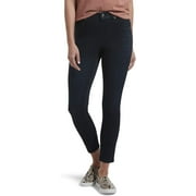 Hue BLACK INDIGO WASH Ultra Ultrasoft High Rise Denim Skimmer Leggings, US Large