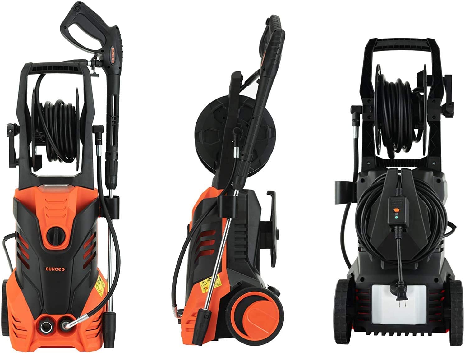 SUNCOO 3000PSI Portable Pressure Washer 