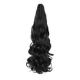 thumbnail image 1 of Peluca de cola de caballo larga, ondulada y rizada para mujer, con pinza sintética para extensión de cabello de 19,7 pulgadas, 1 of 14