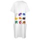 thumbnail image 5 of Vestido clásico con bolsillos sueltos y animales de Eric Carle, vestido elegante y chic para mujer, vestidos cortos, vestido de playa atrevido., 5 of 7