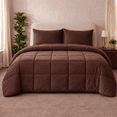 thumbnail image 1 of ALVANA Set de Edredón 3 Piezas Acolchado Extra Grande Hipoalergénico Relleno Suave de Microfibra Down Alternative Ideal para Todo el Año Uso como Edredón o para Funda Duvet, 1 of 6