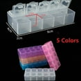 thumbnail image 4 of Lefu Boîte de Rangement en Plastique à 10 Compartiments avec Porte-Vis, 4 of 9