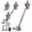Grape, variant on Alvoryn Cordless Vacuum Cleaner, 40kPa/600W, 40 Minutes of Runtime, Stick and Handheld Vacuum
