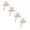 Gold-a 4PCS, variant on 6/12/18/24/36/48 PCS Birthday Cake Candles Cake Top Decorative Birthday Candles for Cakes Birthday Parties, Wedding Decorations, Party Candles Decoration