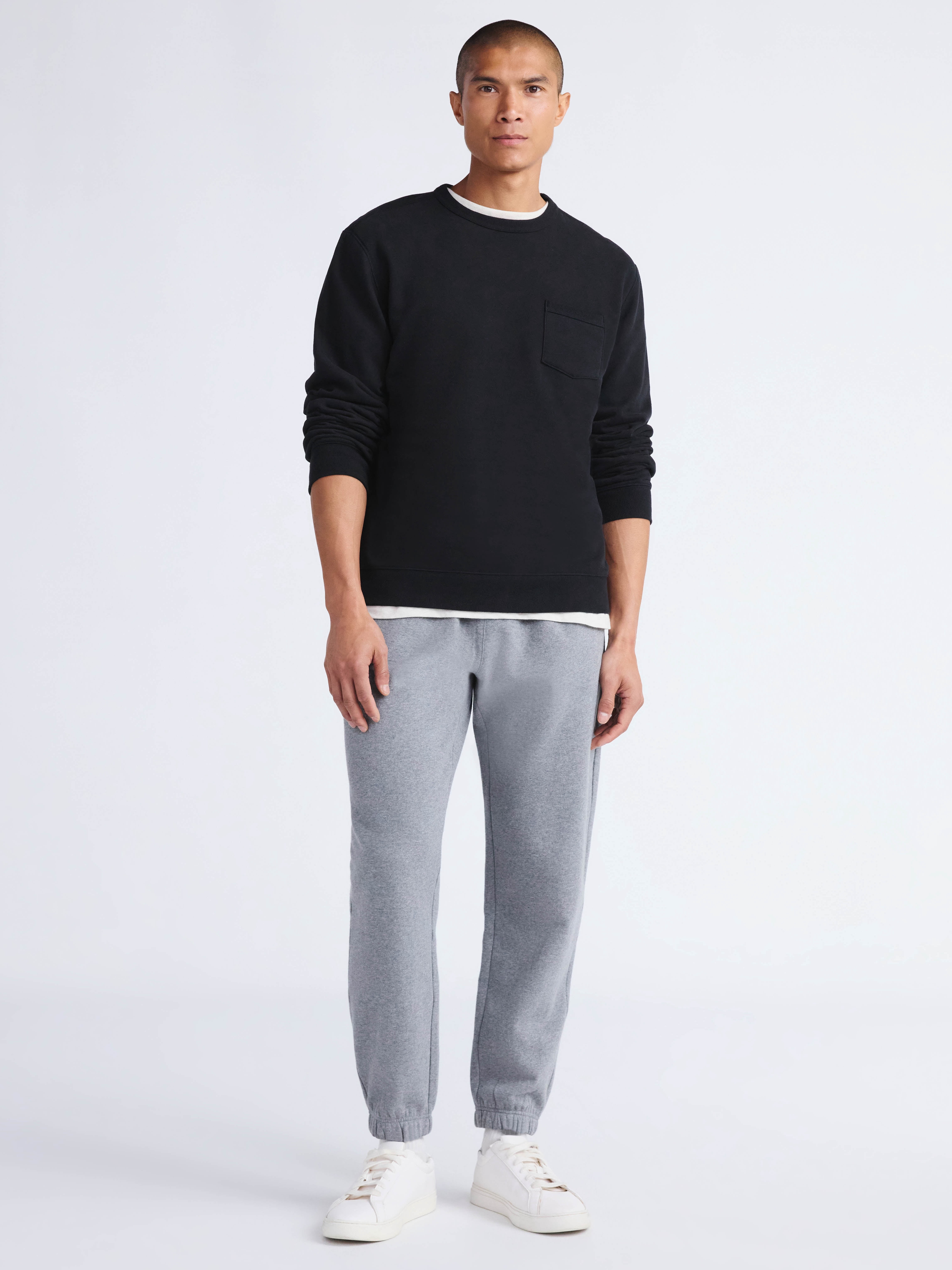 Free Assembly Men's Fleece Jogger Pants, Sizes XS-3XL
