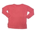 thumbnail image 2 of State of Mine Women's Holiday Themed Graphic Long Sleeve Soft Sweatshirt Top (Red, S), 2 of 2