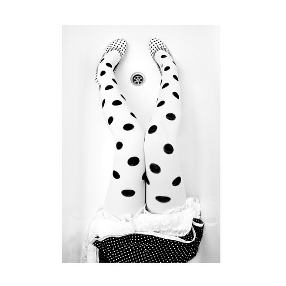 Canvas Wall Art - Adam Wasilewski 'Dotted 2' Wall Art for Living Room, Bedroom, or Office D?cor by Trademark Fine Art - 12 x 19 Inches