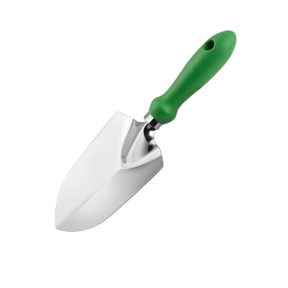 Stainless Steel Garden Hand Trowel with Plastic Handle - Planting & Weeding Tool for Outdoor Vegetables & Flowers, Ergonomic Design
