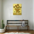 thumbnail image 4 of Vase of Fifteen Sunflowers, c1888, Botanical Seasons Stretched Canvas Wall Art by Vincent van Gogh Sold by Art.Com, 4 of 5