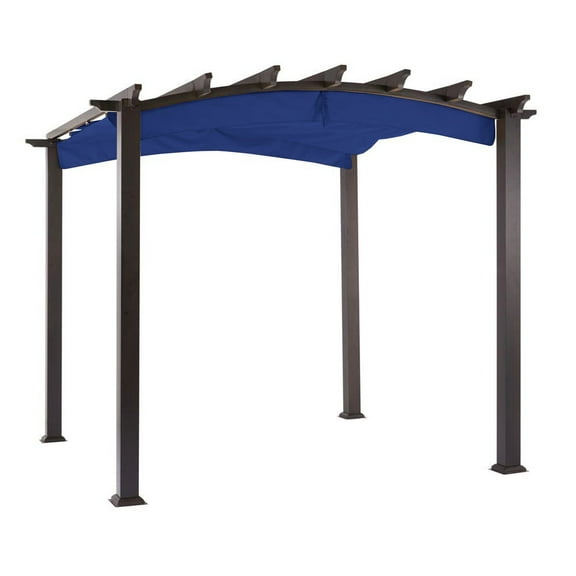 Garden Winds Replacement Canopy Top Cover for the Arched Pergola - True Navy