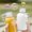 🥑 Yellow_New#1861, variant on Silicone Straw Cover Cap Bow Shape Splash Proof Reusable Straw Topper Lid Compatible 0.4in Wide Straws Cute Personality Design Outdoor Portable