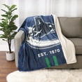 thumbnail image 3 of NHL Vancouver Canucks Plush Blanket, (50" x 60"), 3 of 4