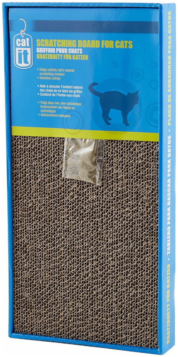 Catit Scratcher with Catnip, Large, 3 Pack