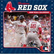 Boston Red Sox 2026 12x12 Team Wall Calendar, (Paperback)