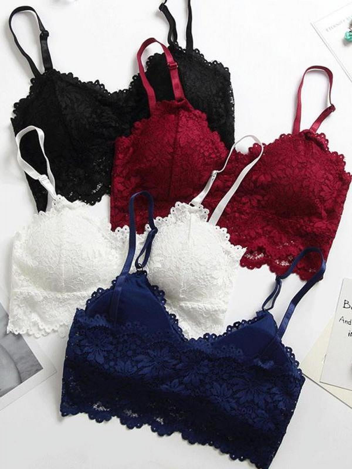 Yinrunx Women's Lace Cami Stretch Lace Half Cami Breathable Lace