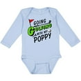 thumbnail image 3 of Inktastic Going Golfing with my Poppy- kids golf Boys or Girls Long Sleeve Baby Bodysuit, 3 of 5