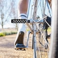 thumbnail image 6 of Uxcell 4 Pack Aluminum Alloy Bike Pegs Anti-Skid Fit 3/8 inch Axles with Circle Black, 6 of 7