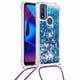 thumbnail image 4 of Funda FOXDOCK para Motorola Moto G Pure con Cuerda Ajustable, Brillo Líquido, Protección Antigolpes y Lente – Ideal para Regalo, 4 of 6